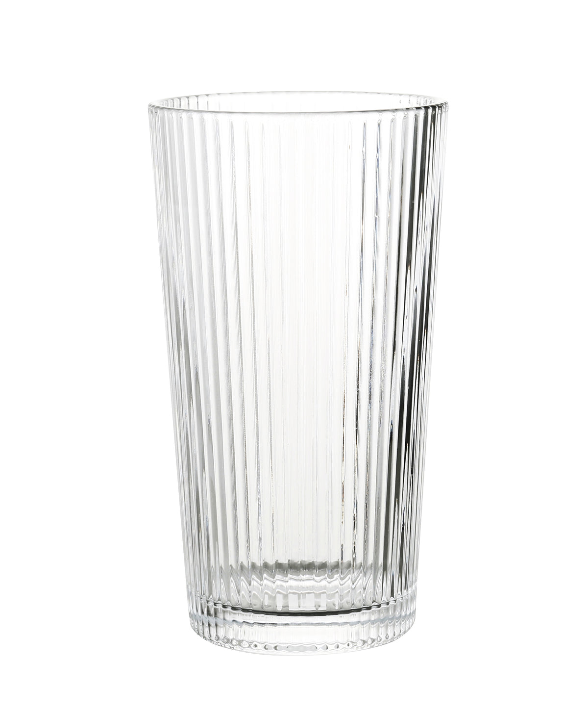 Yanco AM-213 Aqua Mist Hi-Ball Glass, 13 oz Clear, 5"-1/2 x 3" x 2-1/2", Lead-Free - 1 Dozen - Case of 24