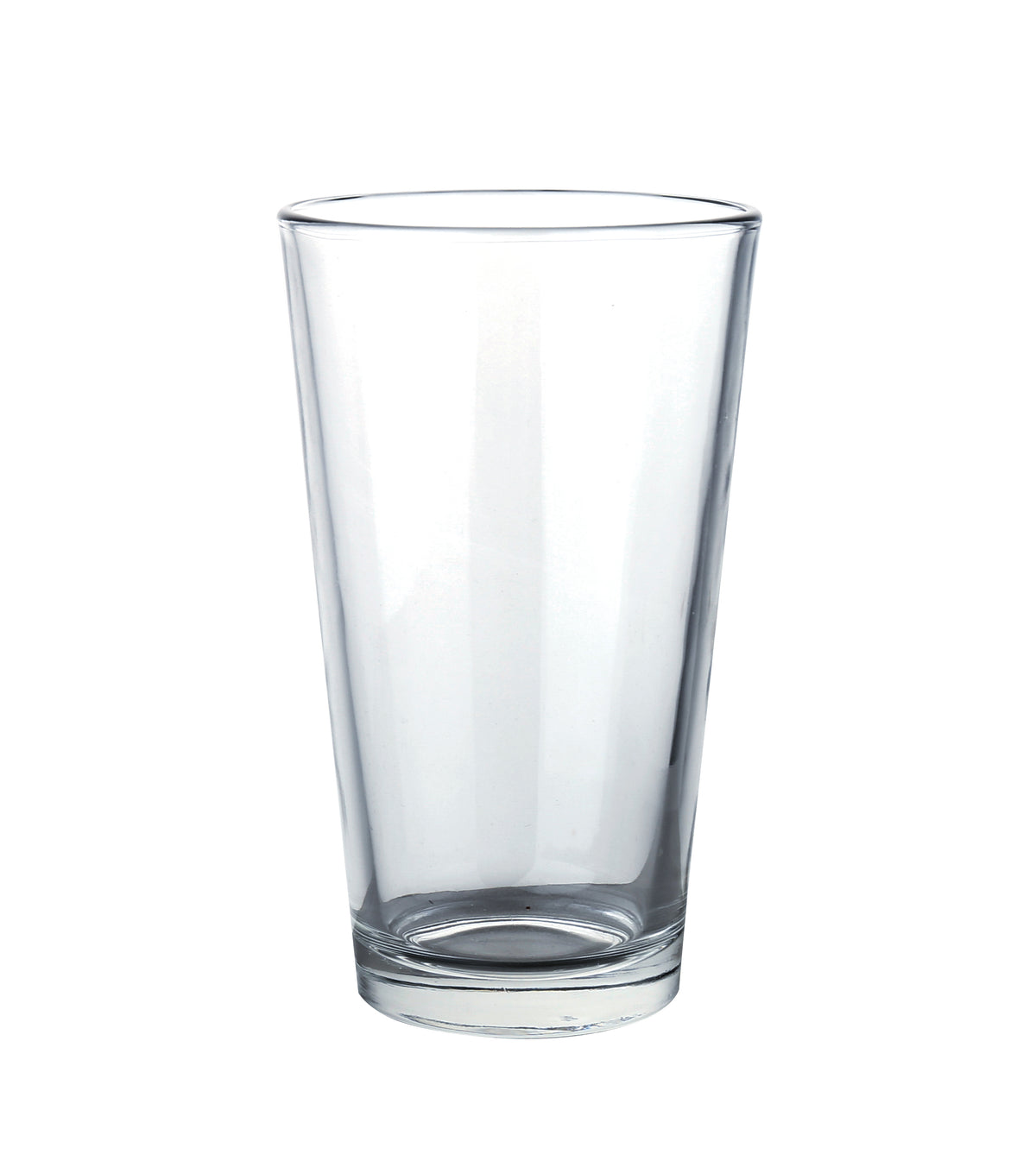 Yanco AM-316 - Glass Coffee Mug, 16 oz, 3-1/2"W x3-1/2"D x5⅞"H, Lead-Free, Dishwasher Safe - Case of 24