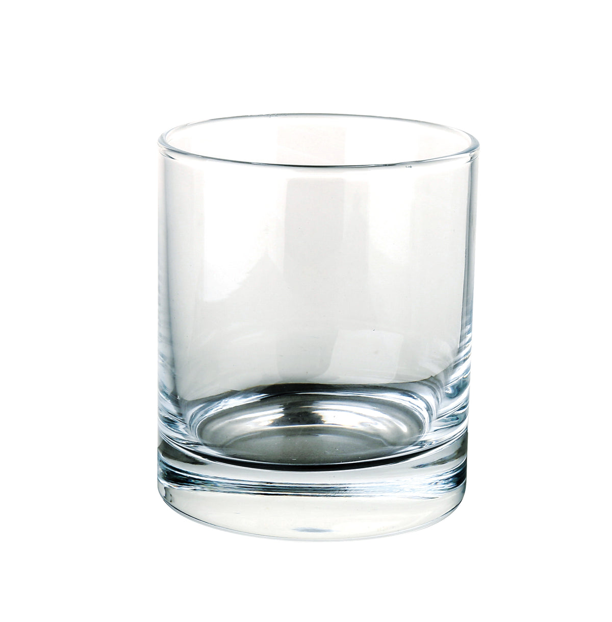 Yanco AM-408 Aqua Mist Rocks Glass, 8 Oz, 3" W x 3 1/8" D x 3 3/8" H, Lead-Free Crystal - Case of 24