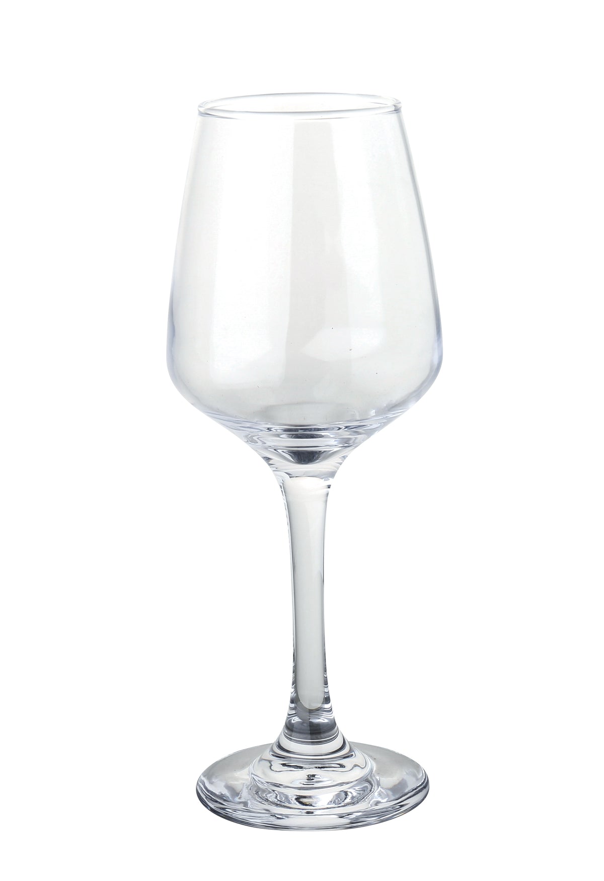 Yanco AS-112 - Wine Glass, 12 Oz, 2 3/8"W x 3"D x 8 1/4"H Lead-Free Crystal Dishwasher Safe - Case of 24
