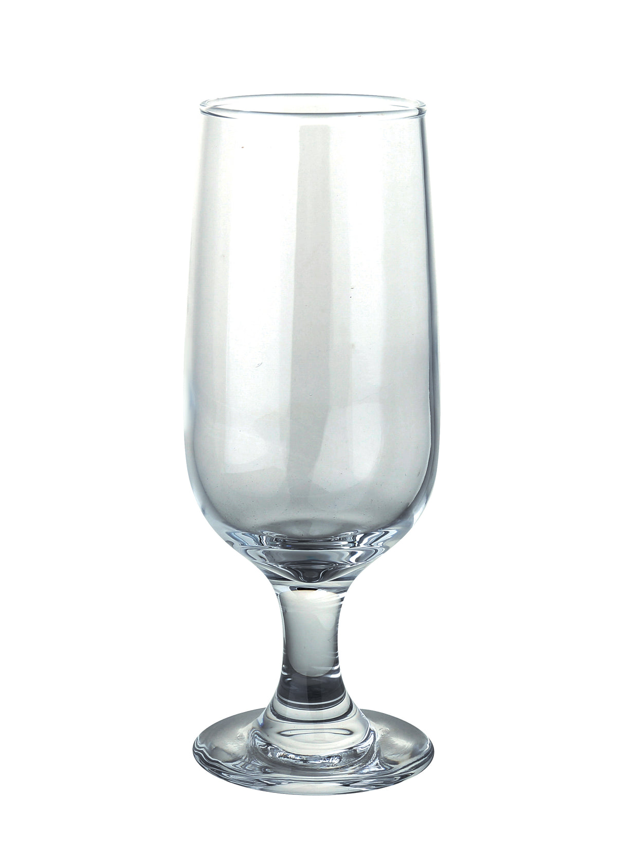Yanco AS-412 Beer Glass, 12 oz Lead-Free Crystal, 2 1/2" W x 2 7/8" D x 7 1/8" H - Case of 24
