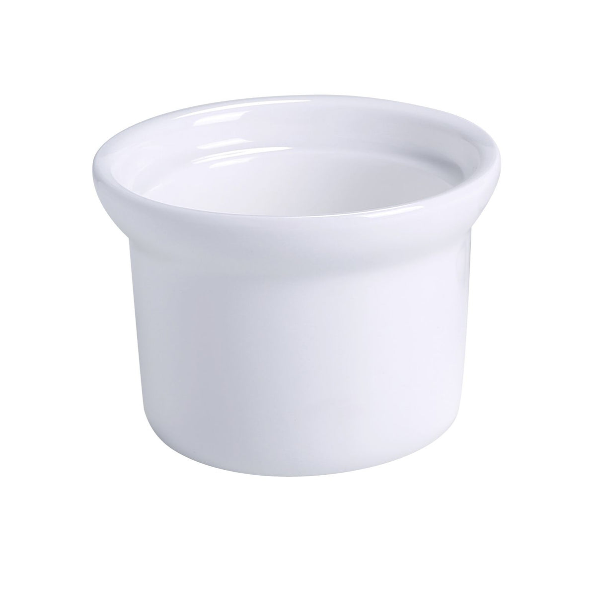 Yanco BK-105 - 16 Oz White Porcelain Bowl, 4-1/2" Dia x 4-1/2" H No Handles Microwave Safe - Case of 36