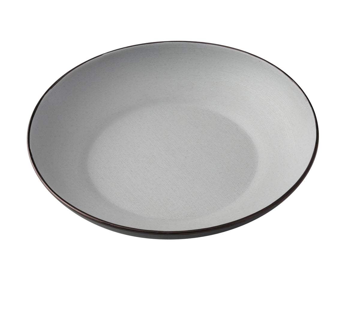 Yanco BM-709 - 9" Two-Tone Melamine Bowl, 30 oz, Round, Dishwasher Safe, 1 Dozen - Case of 24