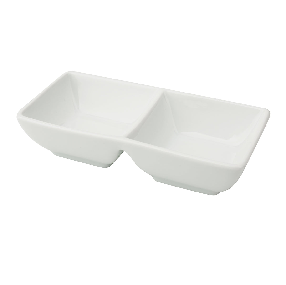 Yanco CA-4032 - Dish, 2-3/4" W x 5-1/2" D x 1-3/8" H, 4 Oz Porcelain, Microwave Safe - Case of 36