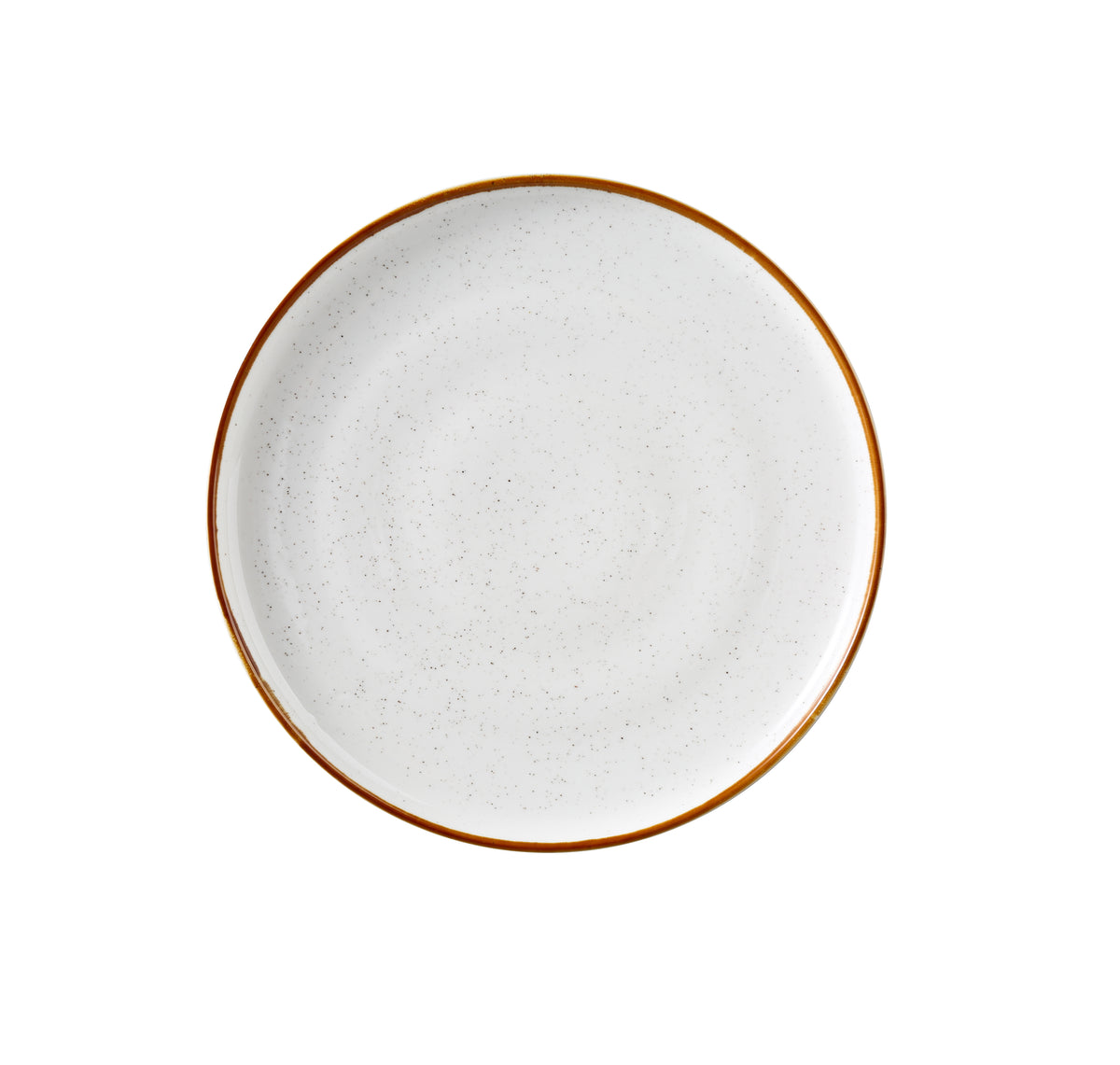 Yanco GL-109 - 9" Dia x 1" H Round White China Plate, Dishwasher Safe, Microwave Safe - Case of 24