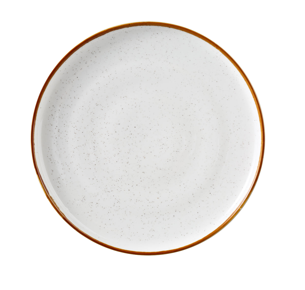 Yanco GL-112 - China Plate, 12" Dia x 1 1/8" H, White China, Dishwasher/Microwave Safe - Case of 12