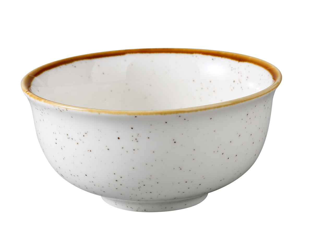 Yanco GL-305 - 5" Round White China Bowl, 12.5 oz, Dishwasher & Microwave Safe - Case of 36