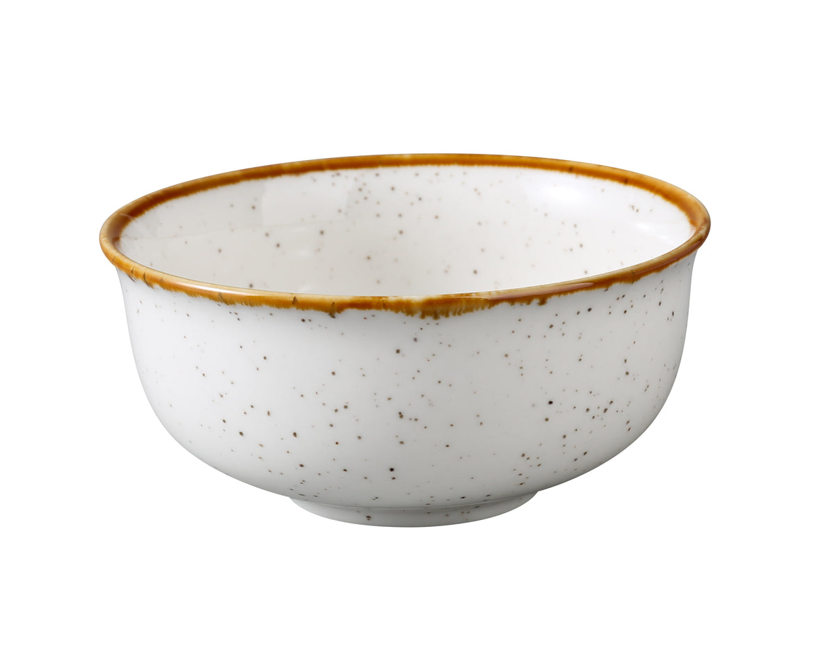 Yanco GL-3104 Rice Bowl, 9 oz, 4 3/8" Dia x 2" H, White China, Dishwasher/Microwave Safe - Case of 36