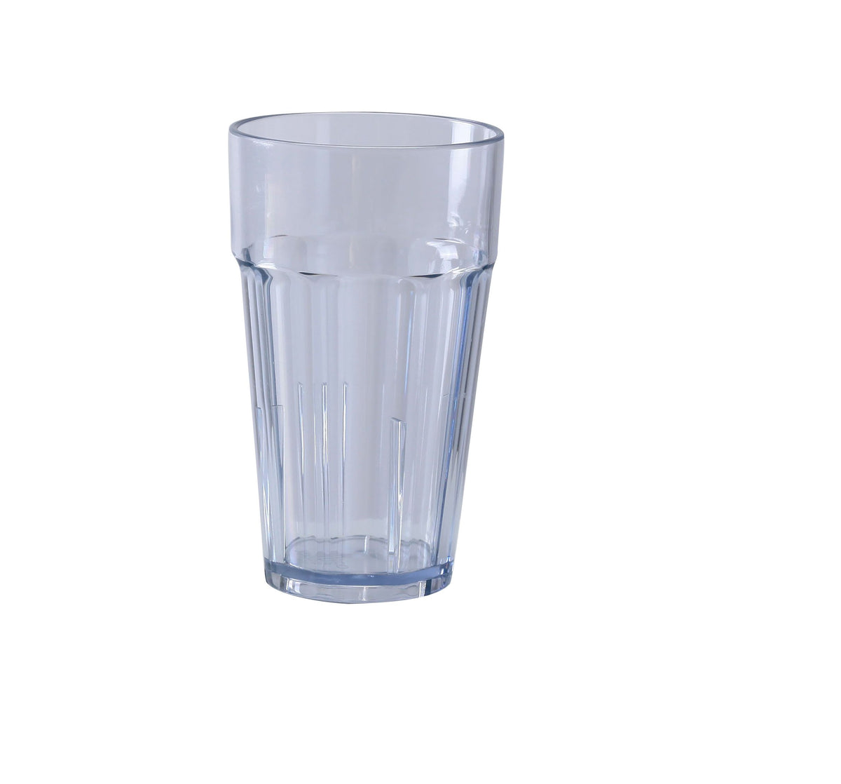 Yanco HA-020 Hawaii Beverage Tumbler, 20 Oz, 3-3/4" Dia. x 6-3/4" H, Clear SAN Plastic - Case of 72