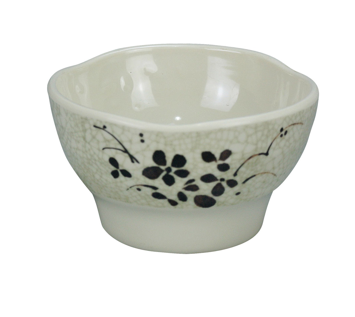 Yanco HO-3704 Honda Rice Bowl, 8 oz 1/4qt Melamine, 4-1/4" Dia x 2-1/2" H, Dishwasher Safe - Case of 72