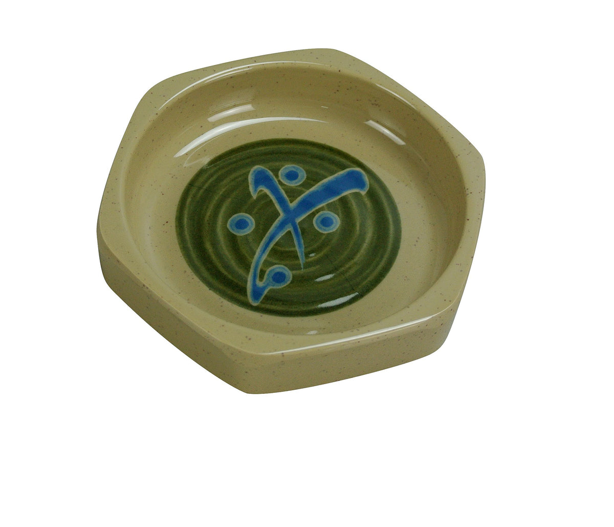 Yanco JP-3001 Japanese Hexagon Ramekin 3.5 oz (0.11 Qt) 4-1/8" Dia. Dishwasher Safe Melamine - Case of 48