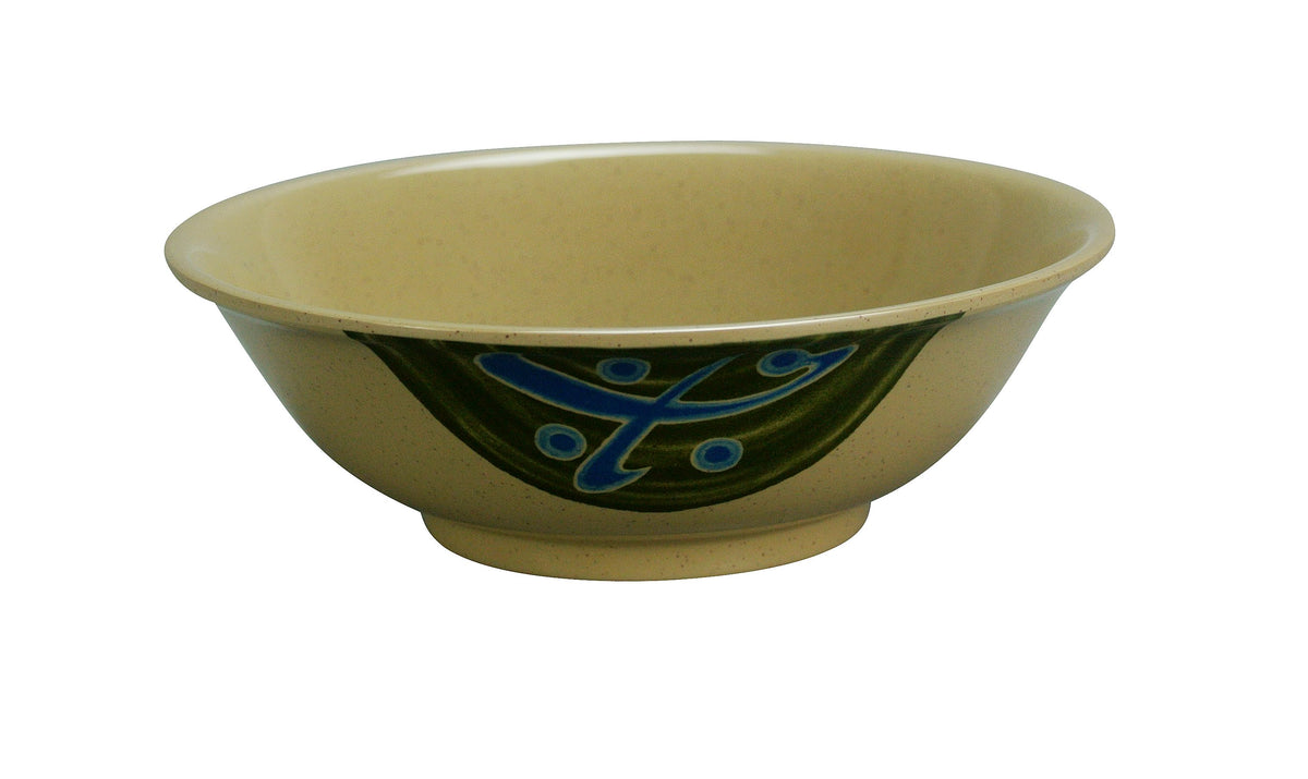 Yanco JP-5070 Soup Bowl, 36 oz 8" Dia x 2-1/4" H, Melamine, Dishwasher Safe - Case of 48