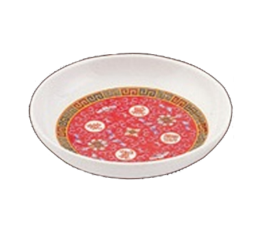 Yanco LG-1101 Longevity Saucer, 2.5" Diameter Round Melamine Dinnerware, Dishwasher Safe - Case of 72