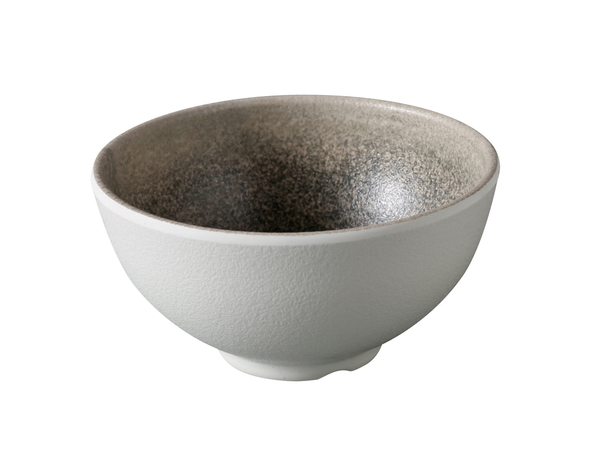 Yanco MI-5003 - Misty Round Sauce Dish, 3-1/2" x 1-5/8" (4 oz) Gray Melamine, Dishwasher Safe - 1 Dozen - Case of 72