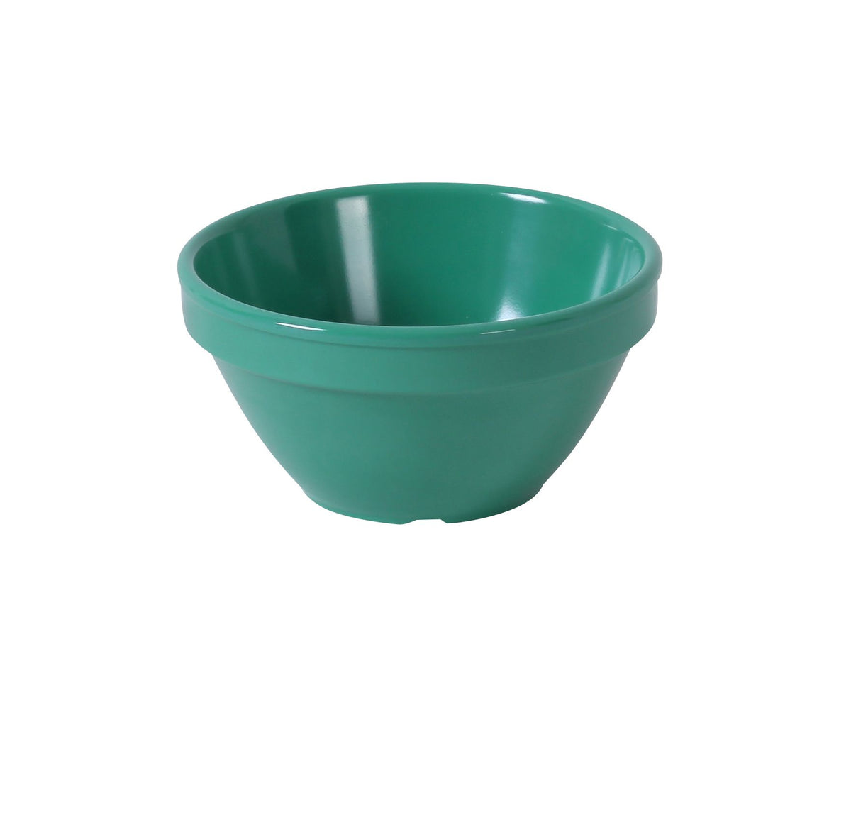 Yanco MS-313GR - 8 Oz Green Melamine Bouillon Cup, 4-1/4" Dia. x 2-1/4" H, Dishwasher Safe - Case of 48