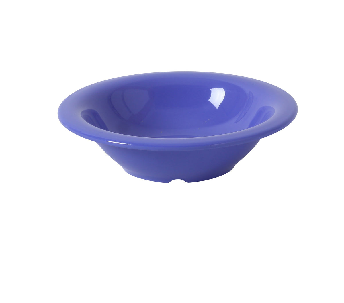 Yanco MS-5712BU - 12 oz Blue Melamine Soup Bowl, 7" Diameter, Dishwasher Safe, NSF - Case of 48