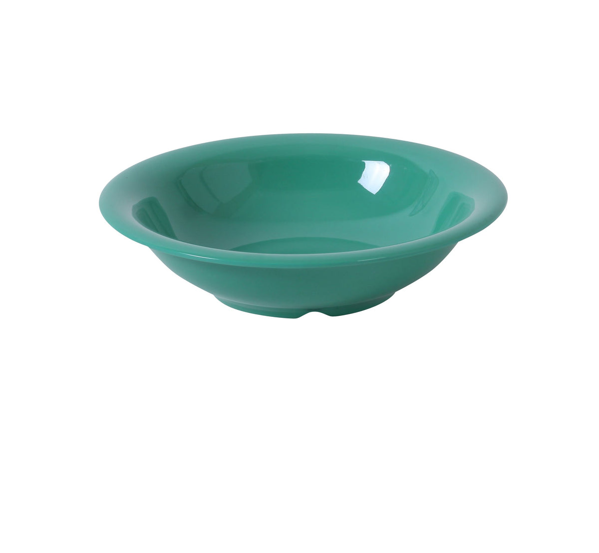 Yanco MS-5716GR - 7-1/2" Green Melamine Soup Bowl, 16 Oz, Dishwasher Safe NSF - Case of 48