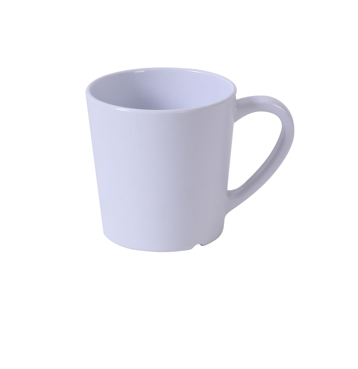 Yanco MS-9018WT - 7 oz White Melamine Mug, 3" Dia x 3" H, Heavy Duty, Dishwasher Safe, NSF - Case of 48