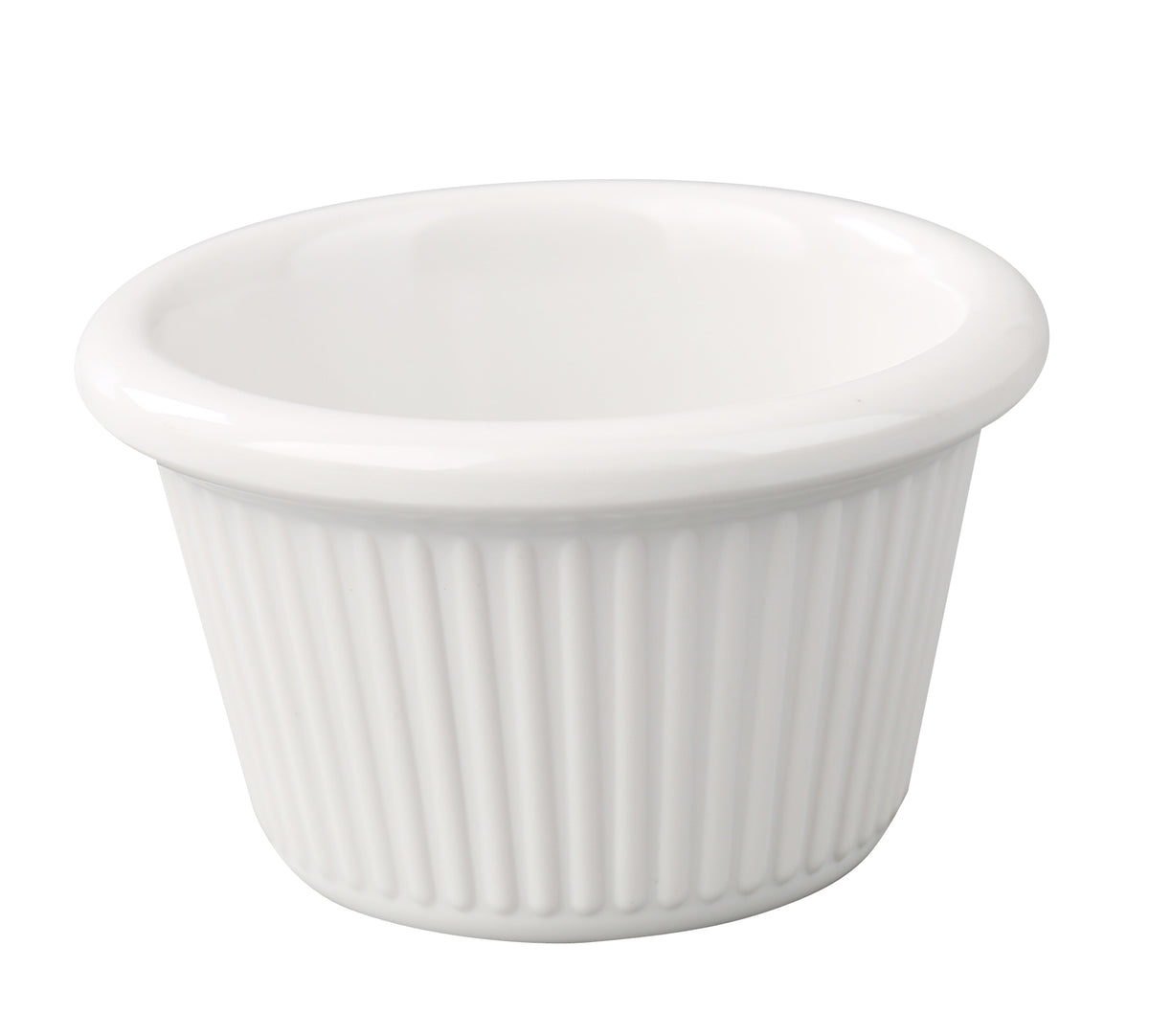 Yanco NC-532B - 5 Oz Plastic Ramekin, 3-3/8" Dia x 1-3/4" H, Melamine, Bone Color - Case of 72