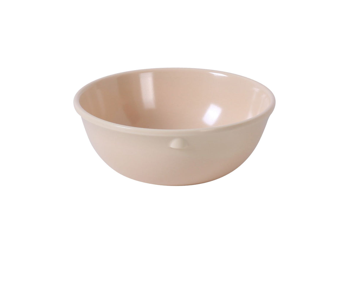 Yanco NS-315T - 5" Diameter 15 Oz Tan Melamine Bowl, Dishwasher Safe, NSF - Case of 48