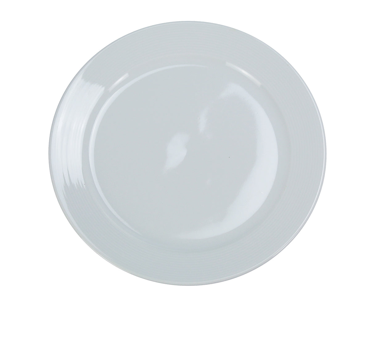 Yanco PA-106 Paris Round China Plate, 6-1/4" Super White Porcelain, Dishwasher Safe - Case of 36
