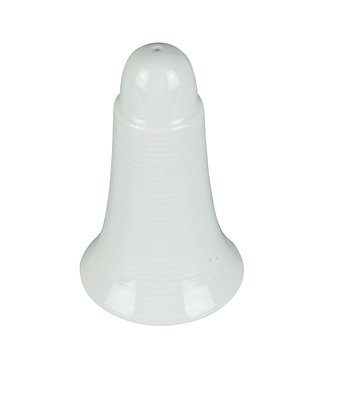 Yanco PA-SS Porcelain Salt Shaker, 4" Height, White, Dishwasher Oven Microwave Safe - Case of 48
