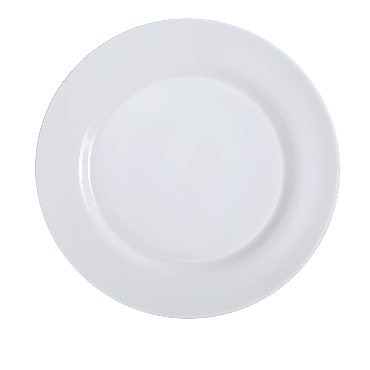 Yanco PS-6 - 6-1/4" Round White Porcelain Dinner Plate, Dishwasher Oven Microwave Safe - Case of 36
