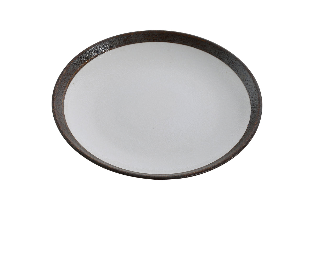 Yanco RO-112 - China Plate, 12" x 1-1/8" Oval Coupe Rim, Porcelain, Dishwasher Safe - Case of 12