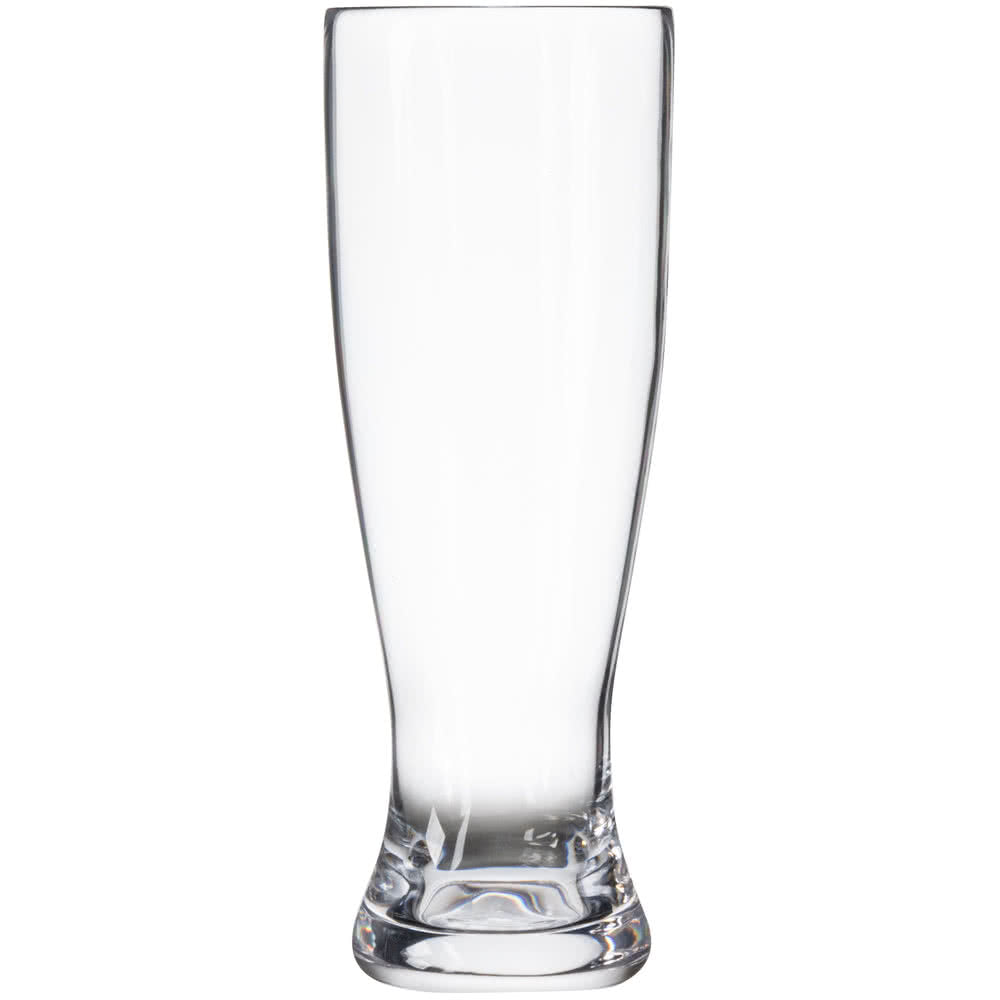 Yanco SM-12-P Plastic Barware, Pilsner 12 Oz Clear SAN, 2-3/4" Dia. X 6-1/2" H - Case of 24