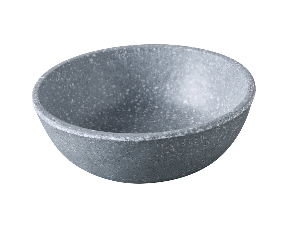 Yanco ST-307 - Art Round Bowl, 6 7/8" Diameter, 30 oz Gray Melamine, Dishwasher Safe - 1 Dozen - Case of 36