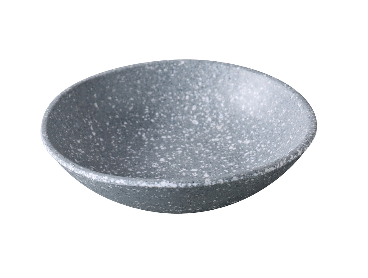 Yanco ST-3106 - Round Plastic Bowl, 6-1/2" x 1-1/2", 16 oz Gray Melamine, Dishwasher Safe - 1 Dozen - Case of 48