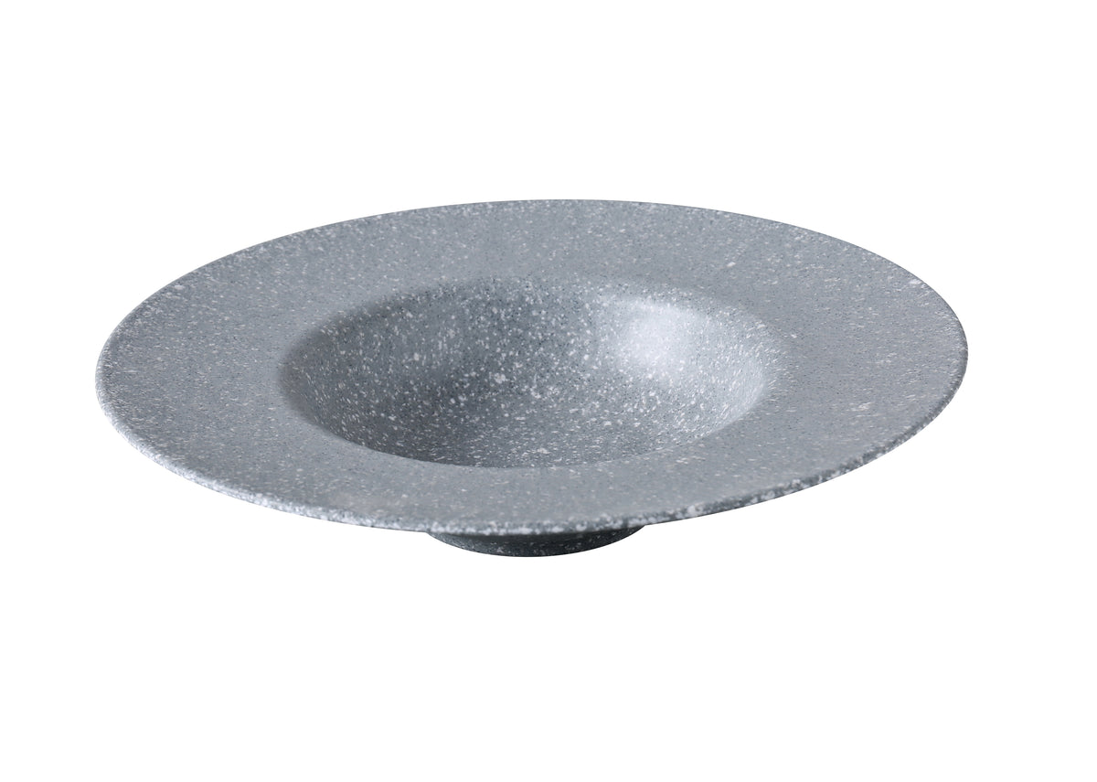 Yanco ST-511 - 11-1/2" Soup & Pasta Bowl, 20 oz, Gray Melamine, Dishwasher Safe - 1 Dozen - Case of 12