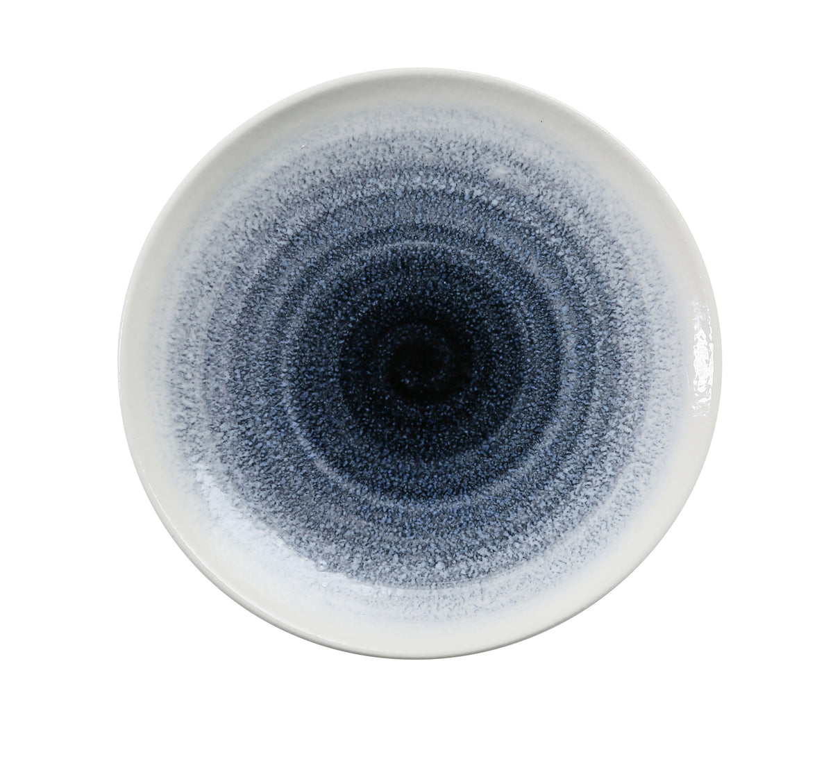 Yanco UN-110 - Round China Plate, 10.5" Diameter, Rolled Edge Coupe Rim, China, - Case of 12