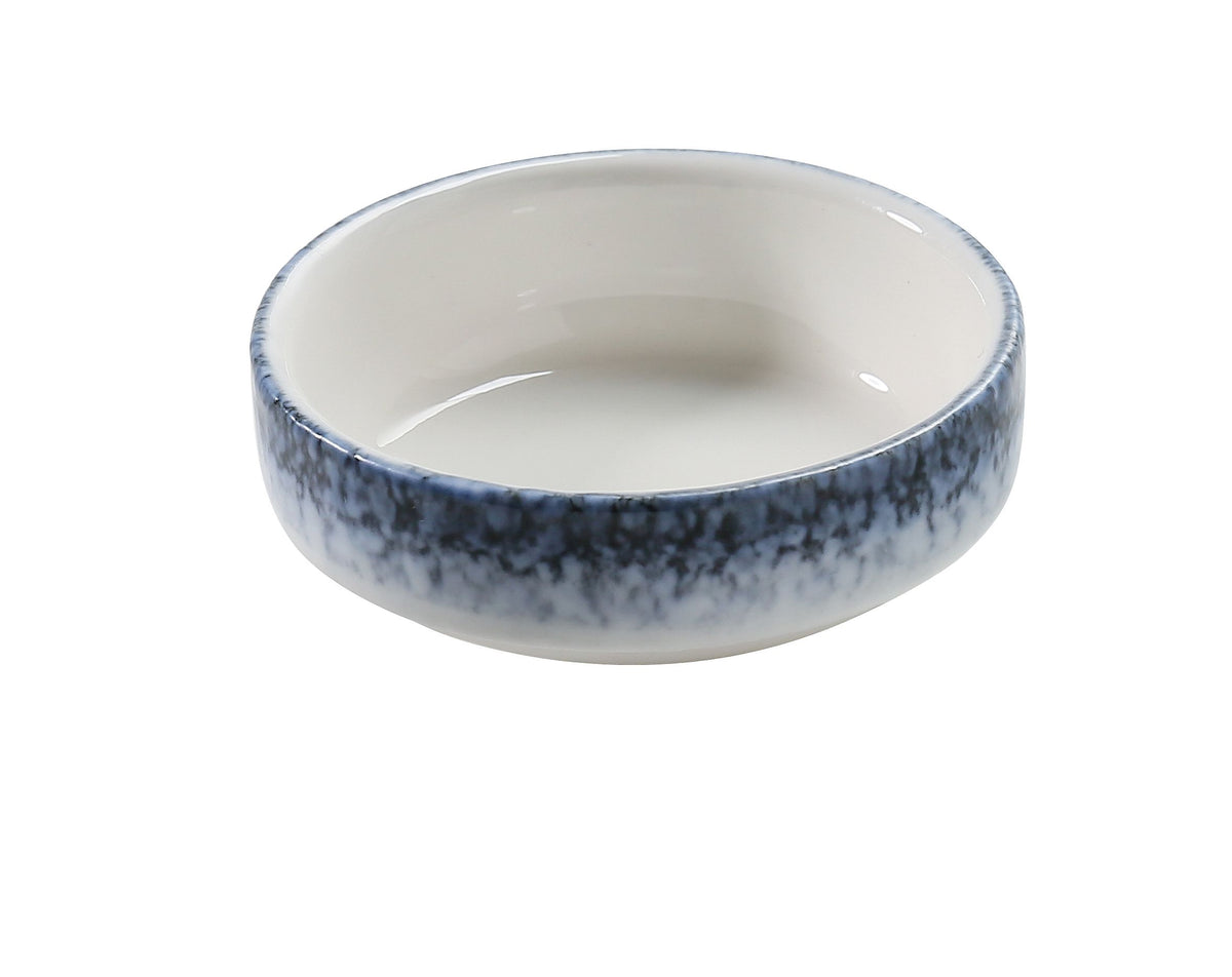 Yanco UN-603 Universe Sauce Dish, 2.5" W x 0.75" D x 2.5" H, 1 oz, Fine China, - Case of 48