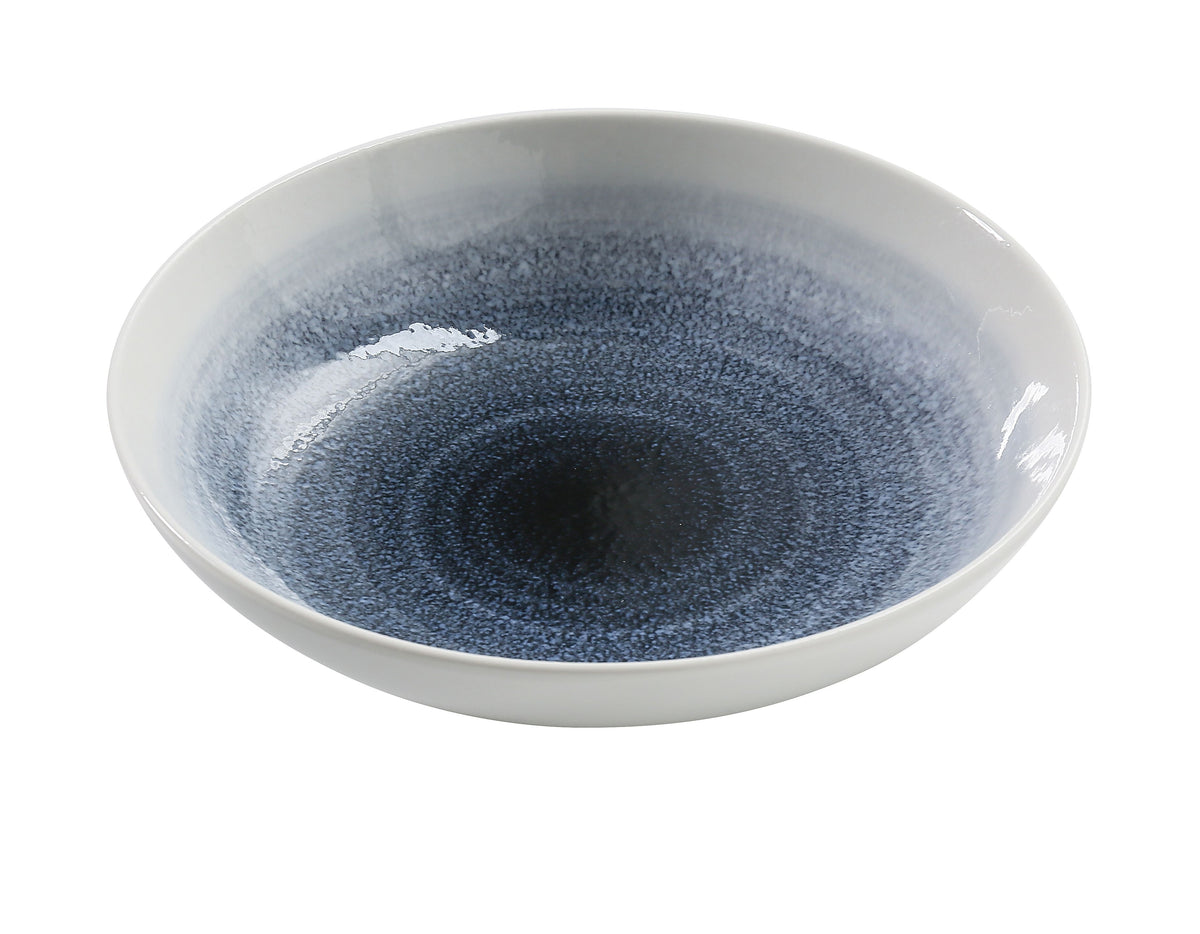 Yanco UN-608 Universe Salad Bowl 8" 30 Oz China 8.25"W x 2"D x 8.25"H - Case of 12
