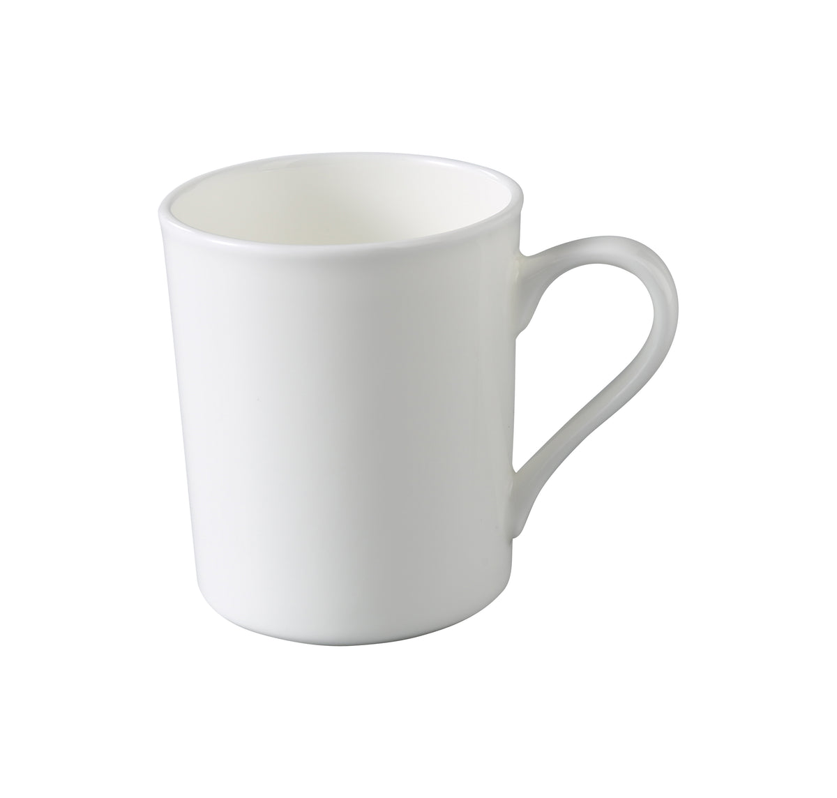 Yanco VS-007 - Versailles 11 oz White Magnesia Mug, 3 1/8" Dia x 3 5/8" H, Dishwasher Safe - Case of 36
