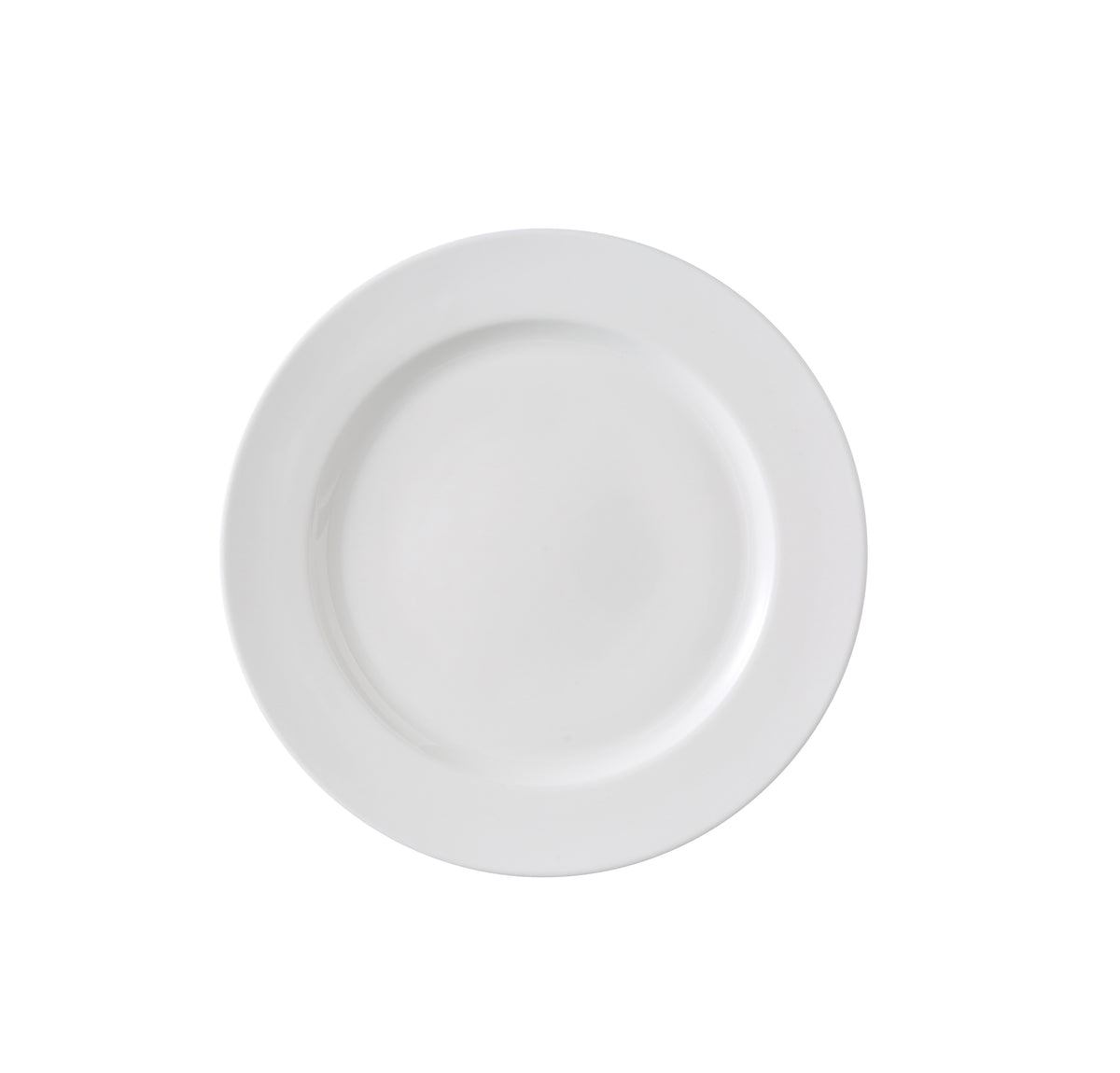 Yanco VS-107 Versailles Plate, 7-1/2" Dia X -1/2" H, Round White China, Dishwasher Safe - Case of 36