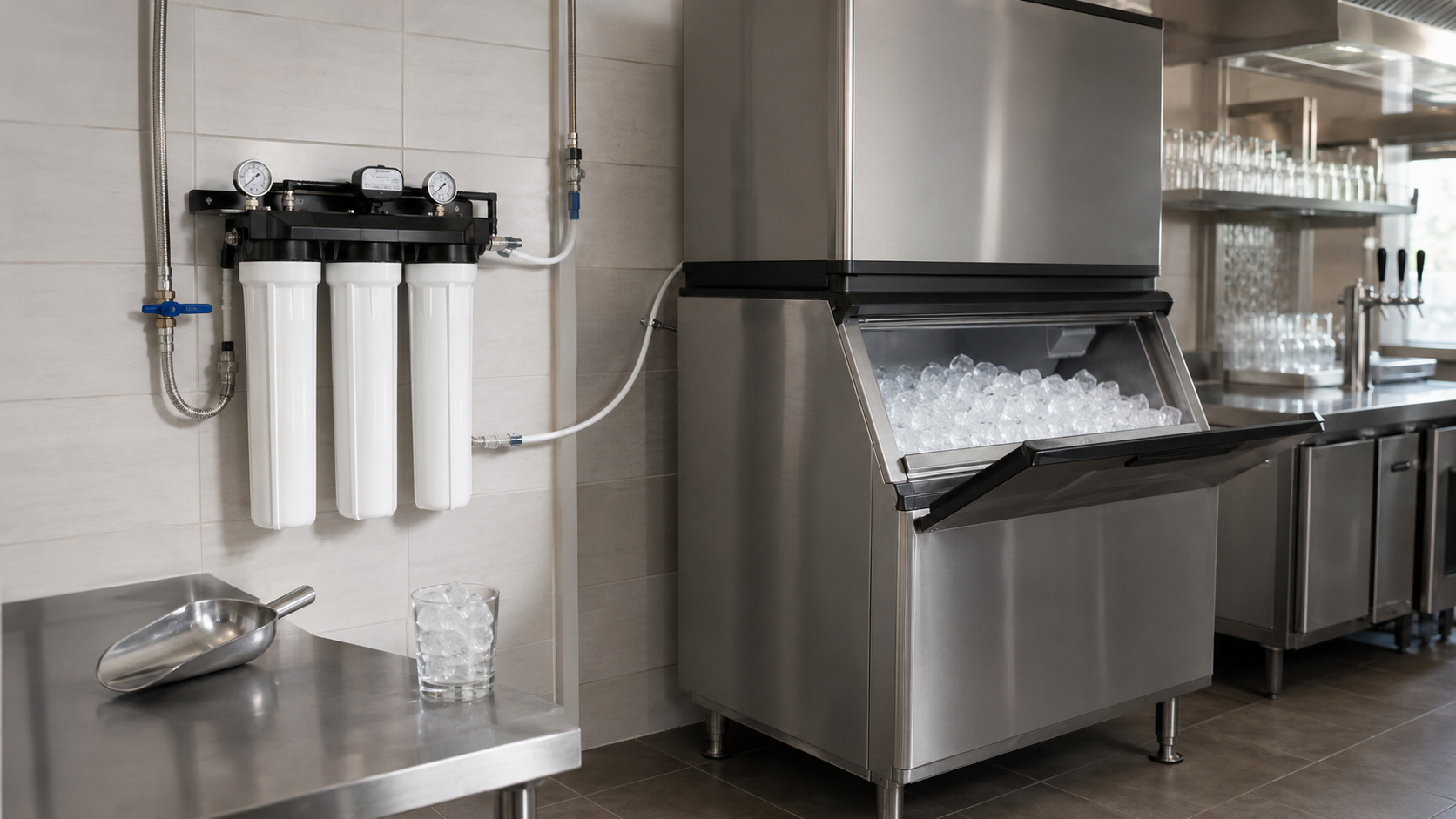 Commercial Ice Machine Water Filtration