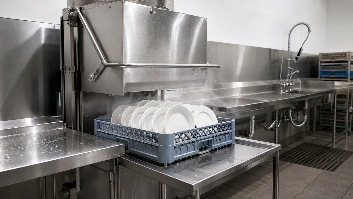 What Is a Commercial Dishwasher