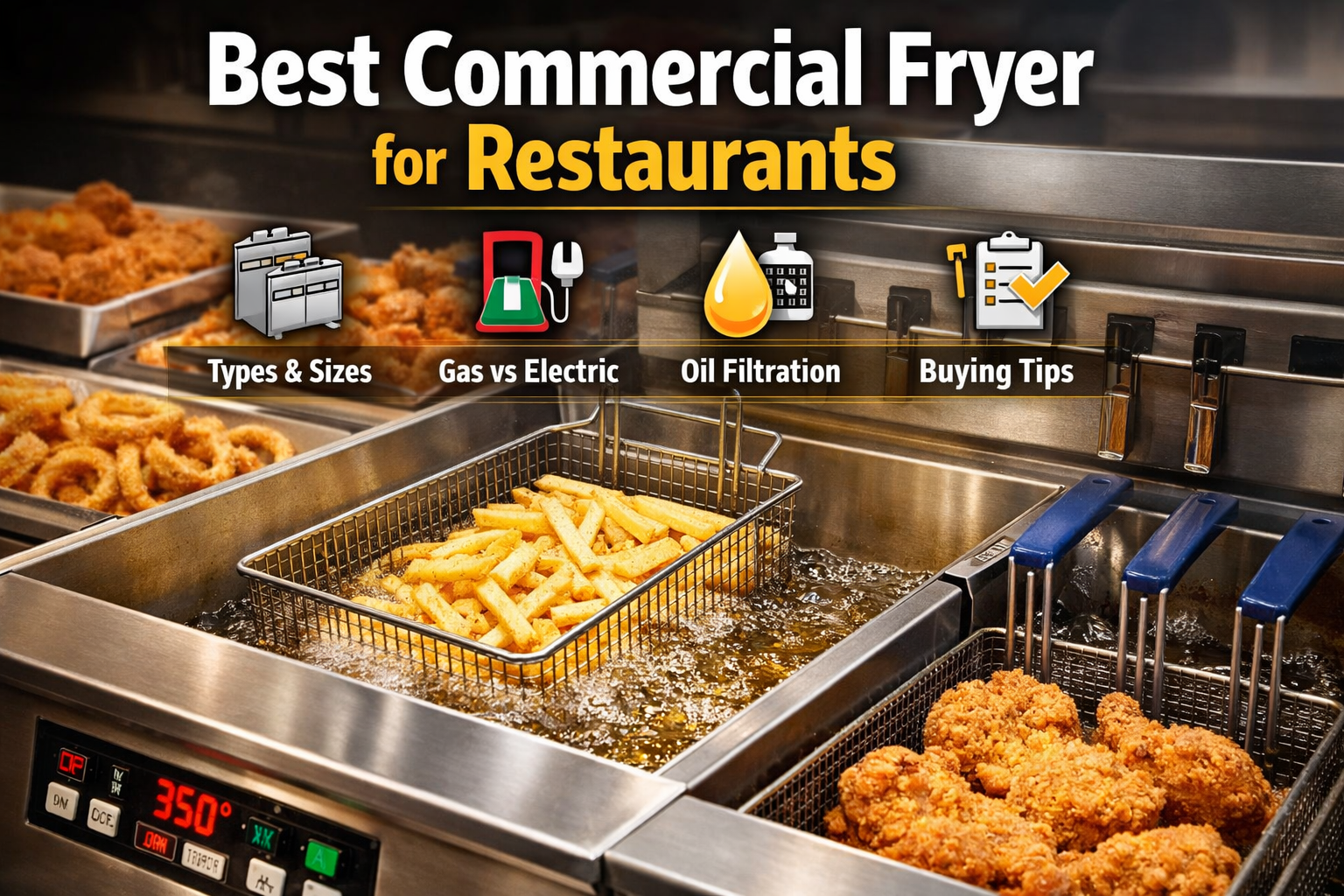 best commercial fryer