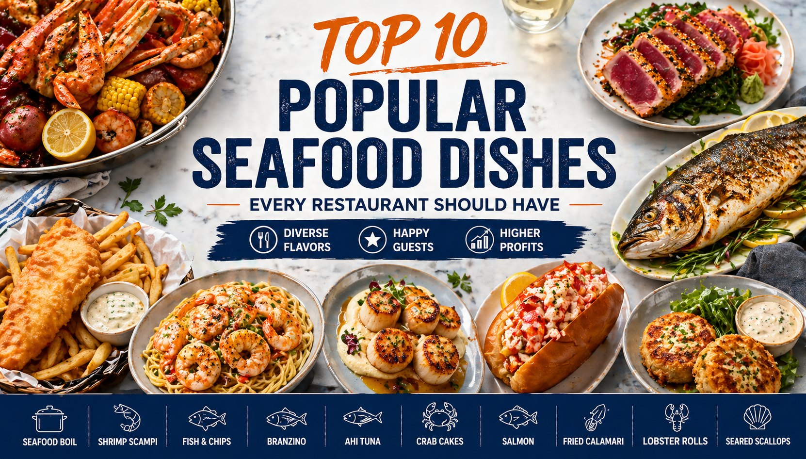 popular seafood dishes