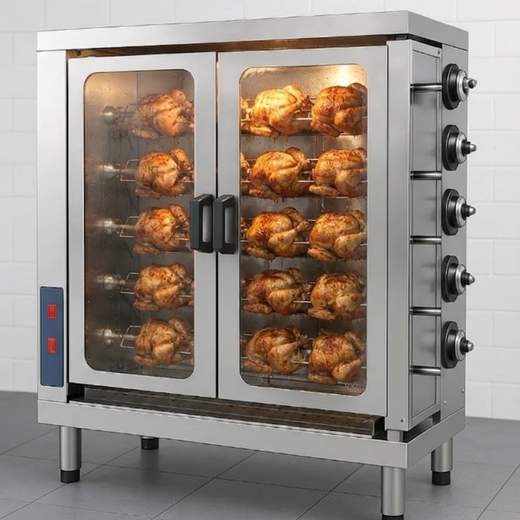 Commercial Chicken Rotisserie Oven