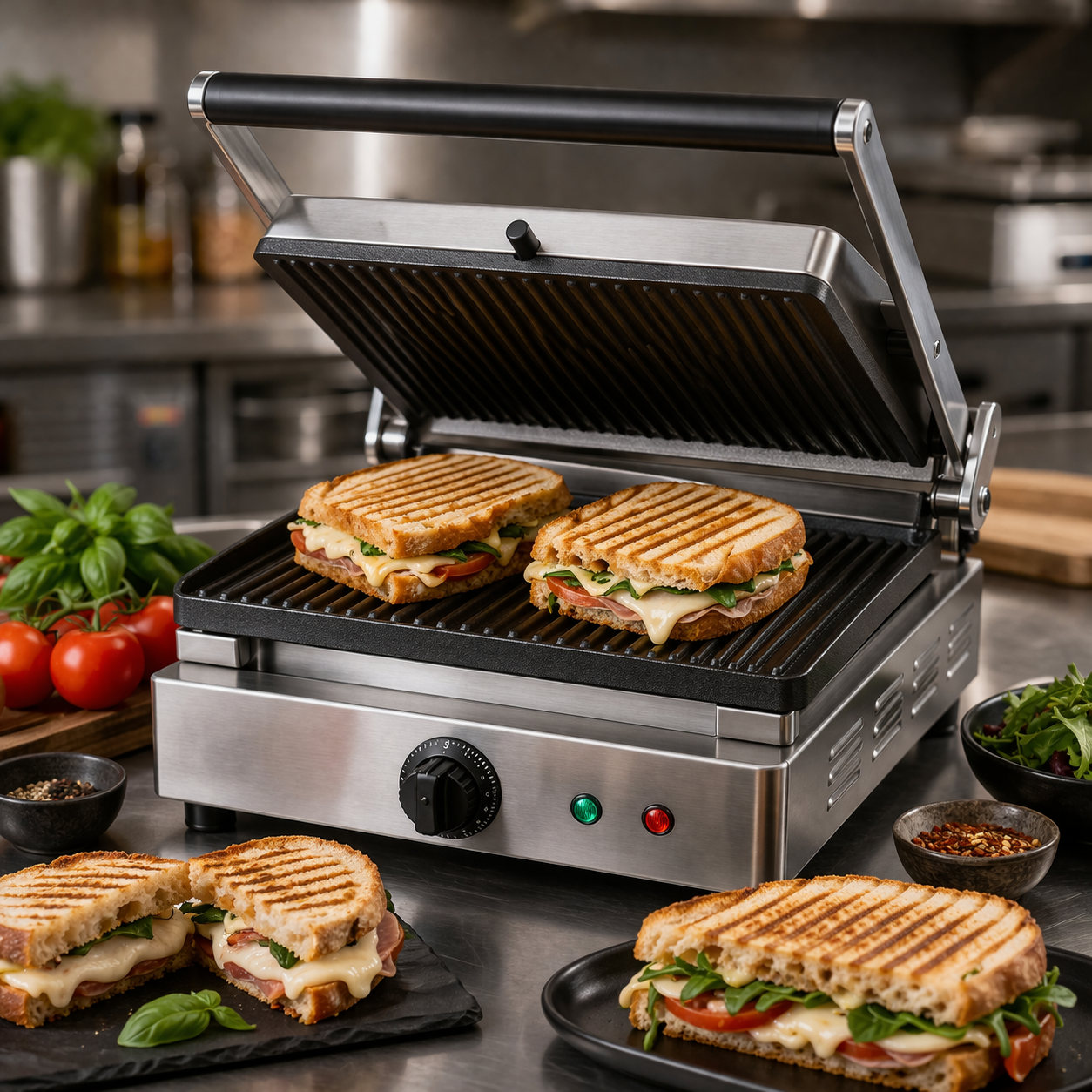 commercial panini grill