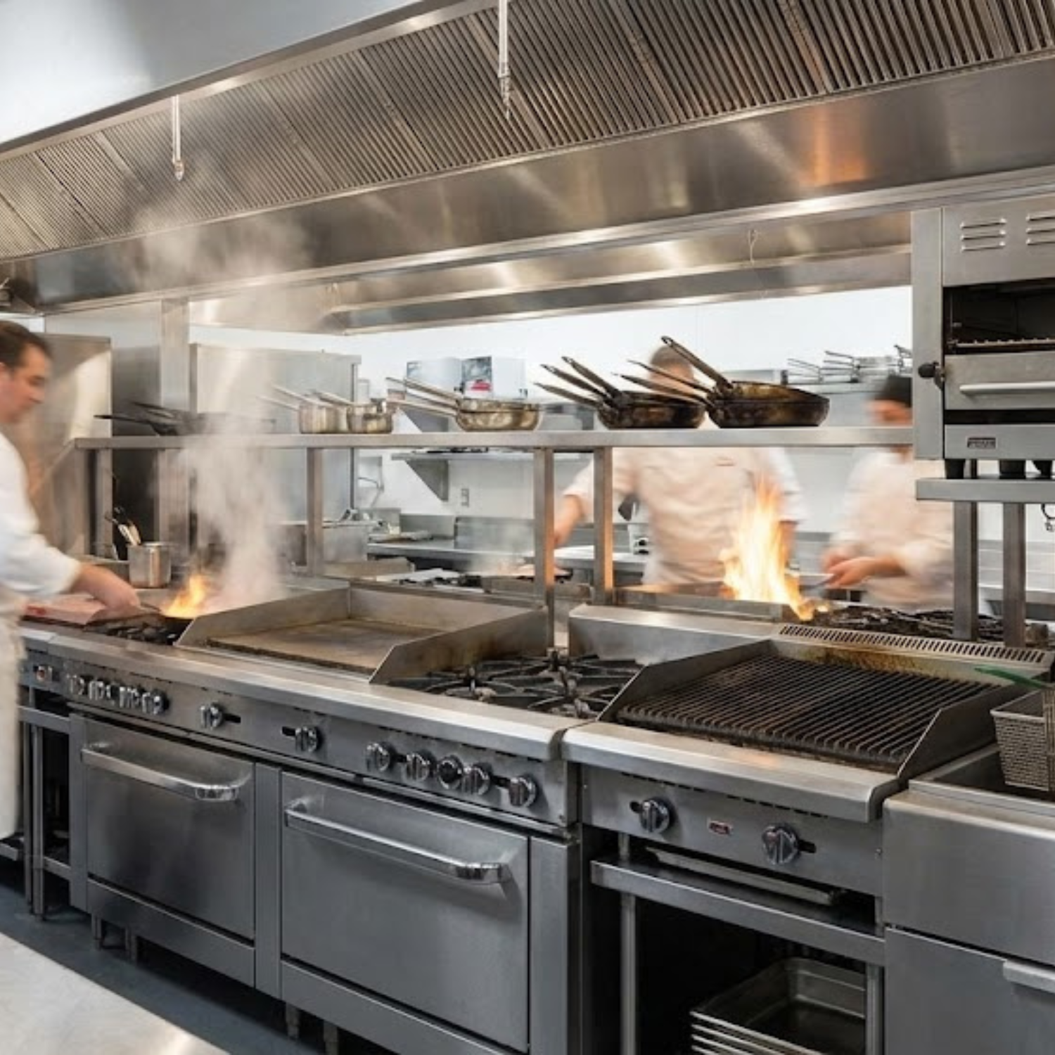 commercial stove