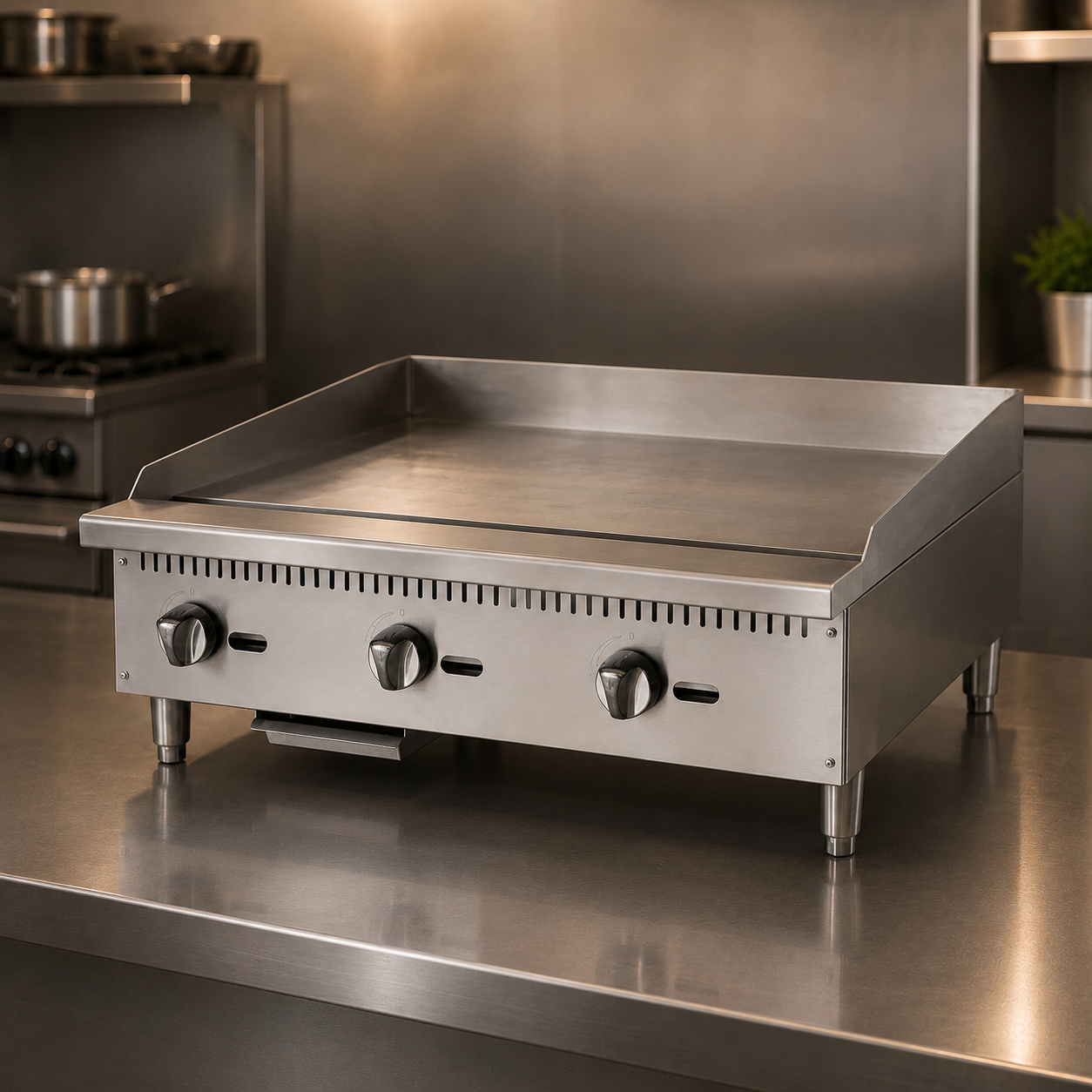 commercial griddle
