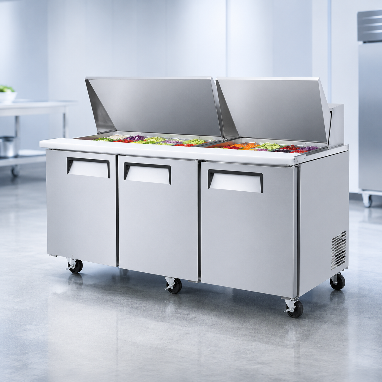 refrigerated prep tables