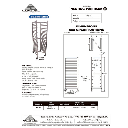 Spec Sheet