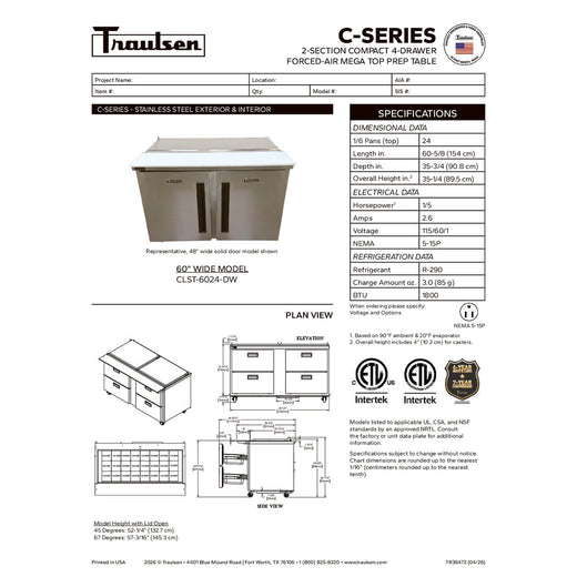 Spec Sheet