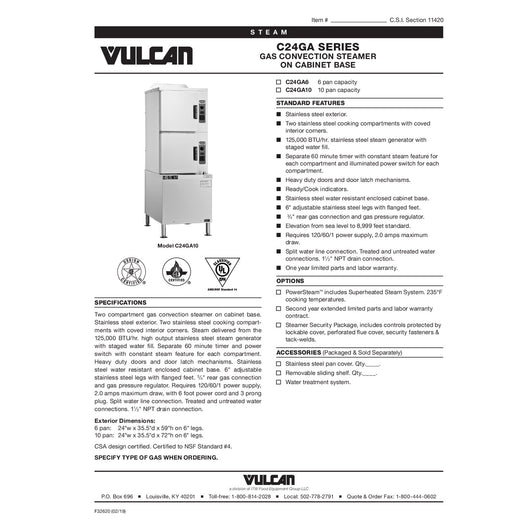 Spec Sheet