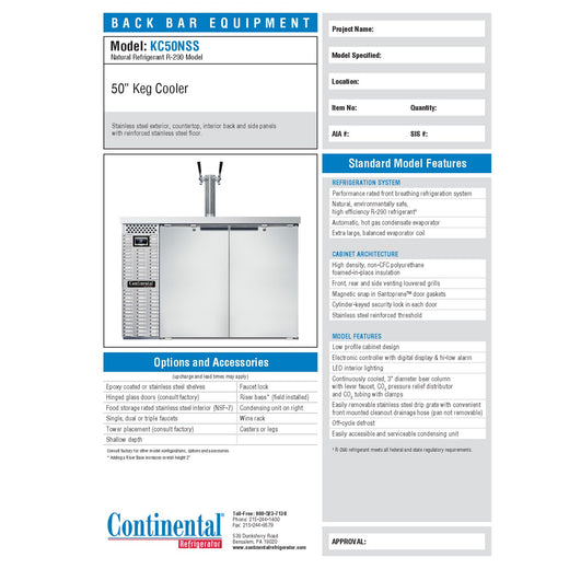 Spec Sheet